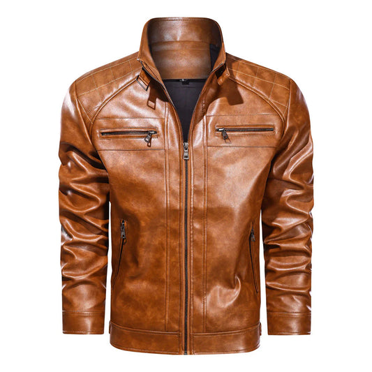 Men's Brown Genuine & Pure Leather Jacket